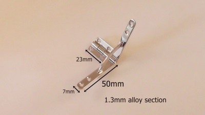 Long Quadrant Hinge Pair